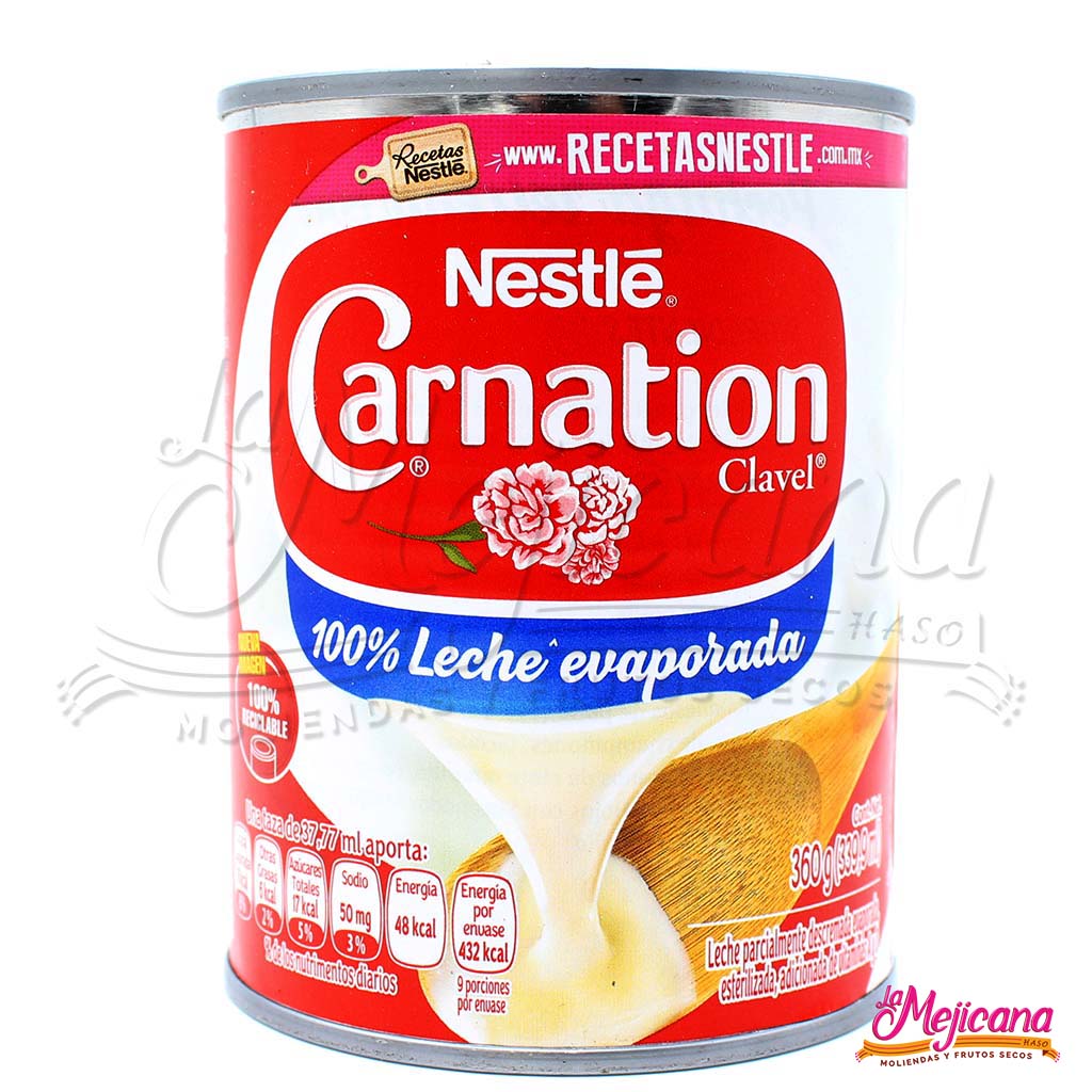 Leche Evaporada Carnation 360 ml